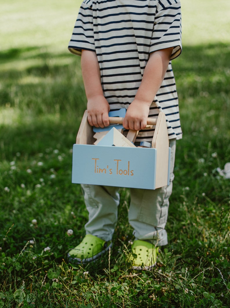 Wooden Toy Tool Set | Montessori Learning Toy