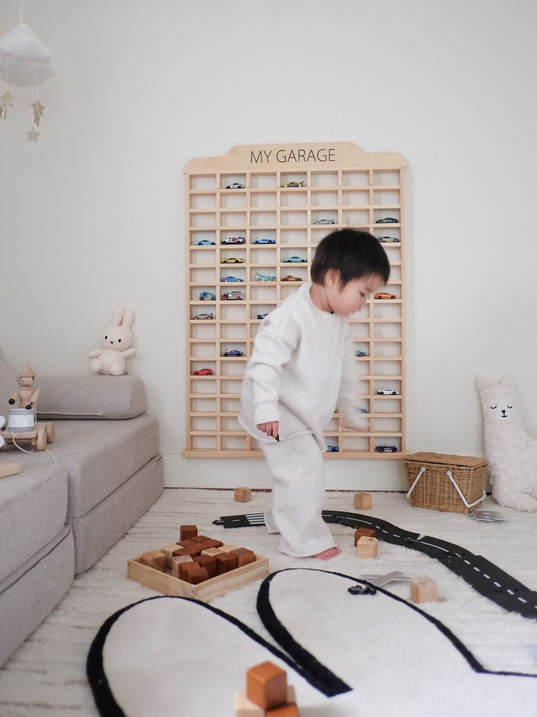 Personalized Wooden Car Display