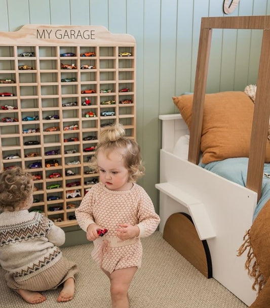 Personalized Wooden Car Display