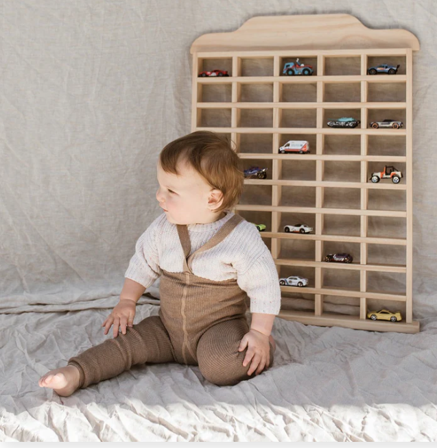 Personalized Wooden Car Display